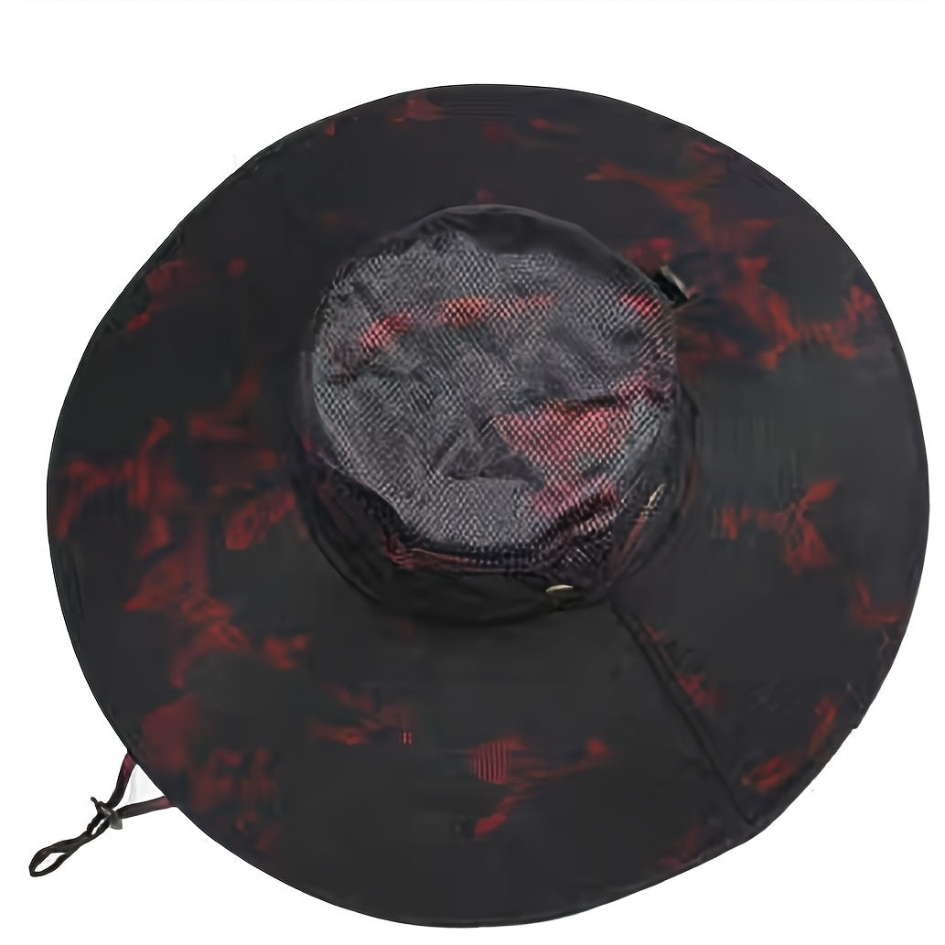 Outdoor Sports Sun Hat Adjustable Brim Fisherman Hat