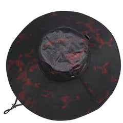 Outdoor Sports Sun Hat Adjustable Brim Fisherman Hat