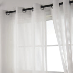 Translucent Sheer Curtain Modern Pastoral Style Home Decor