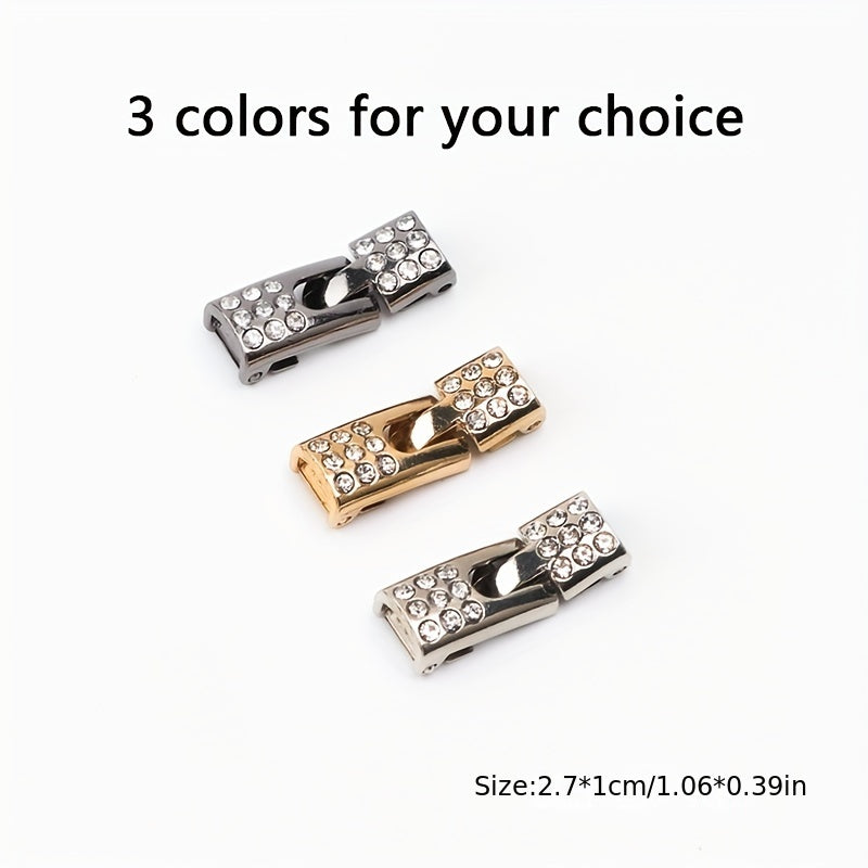 No Tie Shoelaces With Metal Buckles, Quick Locking System