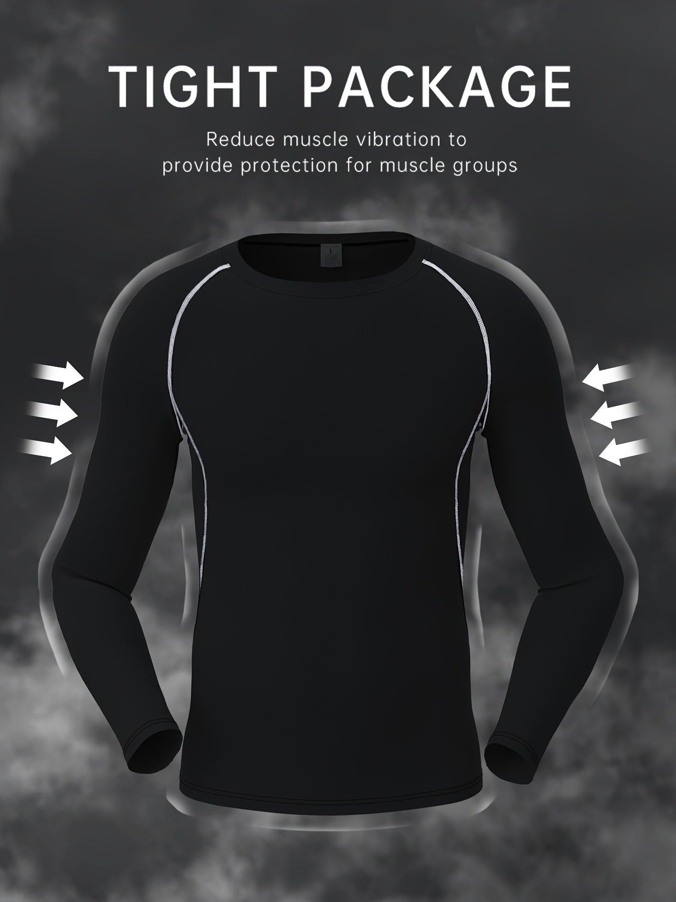 Men's High Stretch Compression Workout Shirt