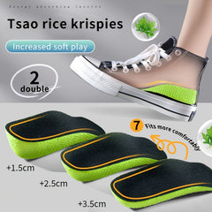 Height Increase Insoles Arch Support Orthopedic Half Shoe Pads