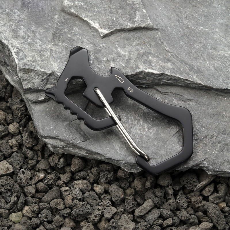 Portable Multifunctional Carabiner: Ideal for Outdoor Activities