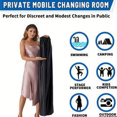 Portable Privacy Tent Change Clothes Anywhere Beach Camping Fishing