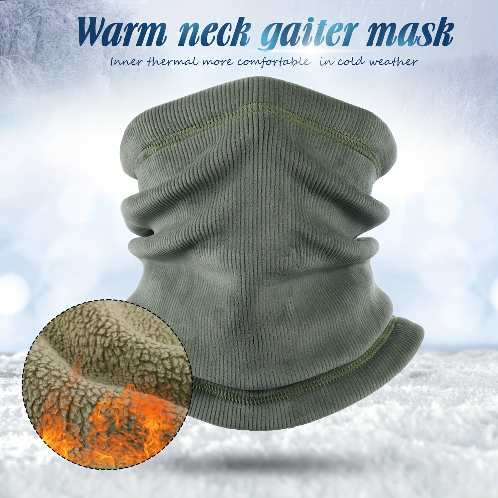 MVPTOO Winter Fleece Thermal Scarf Neck Warmer Cycling Half Face Mask