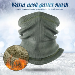MVPTOO Winter Fleece Thermal Scarf Neck Warmer Cycling Half Face Mask