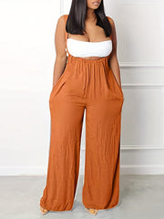 Sleeveless Wide Leg Jumpsuit for Spring & Summer