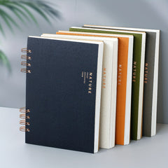 Colorful Spiral Notebook 150 Pages Lined Diary Notebook