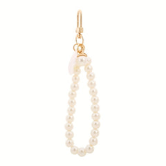 Faux Pearl Bracelet Heart & Shell Purse Accessories for Women