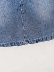Toddler Girl's Denim Skirt With Pockets