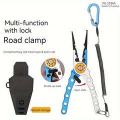 Aluminum Fishing Pliers Lock Fish Control Tool
