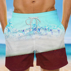 Drinks Print Lounge Shorts for Men