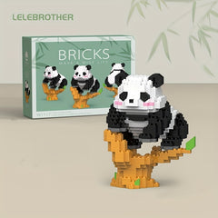 Panda Brick Set 2800pcs Micro Bead Building Blocks Toy Figurine Collectible