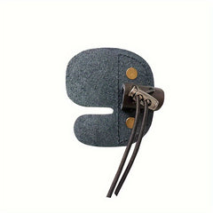 Double Layer Cowhide Finger Guard for Archery Practice