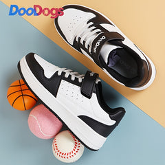 DooDogs Boys Wear-Resistant Low Top Sneakers