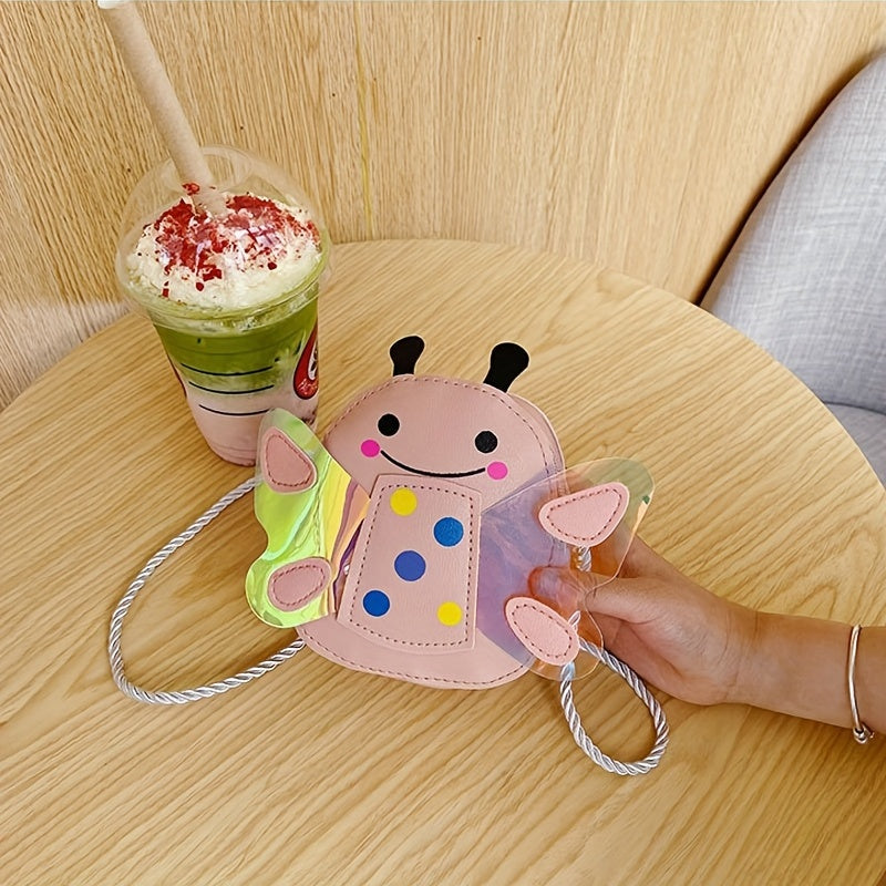 Cartoon Bee Shaped Messenger Bag Shoulder Bag Coin Purse Wallet