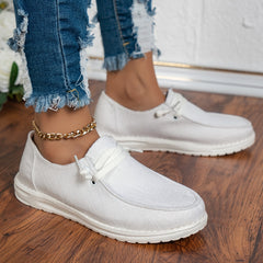 Women's Lace Up Lightweight Sneakers Low Top Shoes