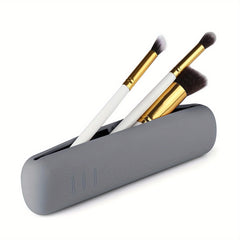 Silicone Makeup Brush Travel Case Portable Cosmetic Bag