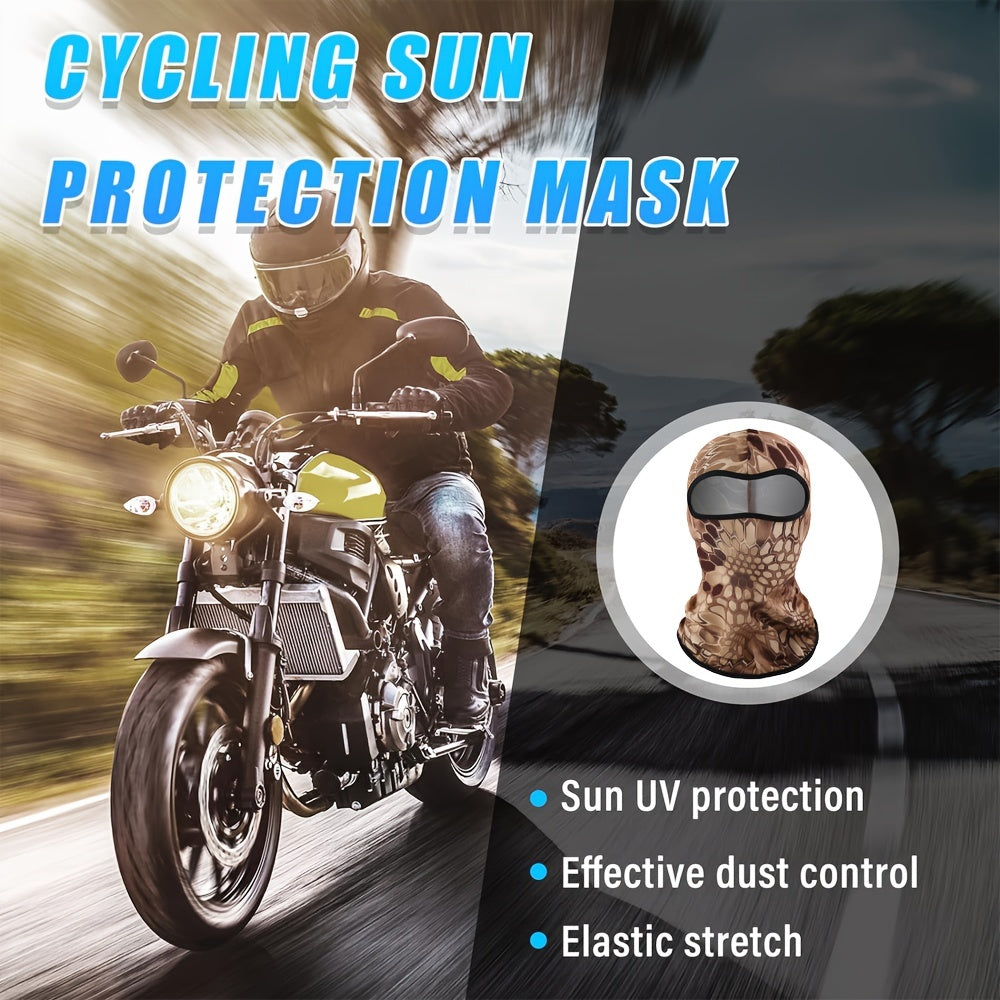 Summer Outdoor Sports Face Mask Windproof Dustproof UV Protector Mask