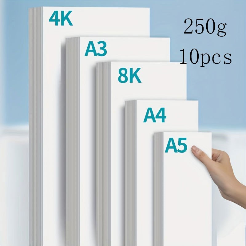 250g A4 Cardboard Art Paper 8K4 Hard Dutch Cardboard