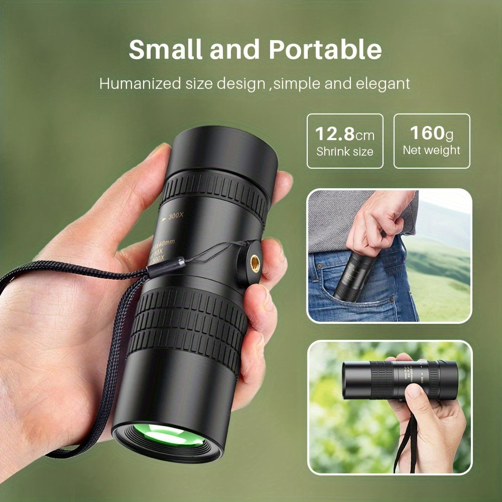 HD Monocular Telescope with BAK4 Prism for Bird Watching