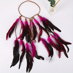 Ethnic Feather Headband Tassel Female Hair Accessories