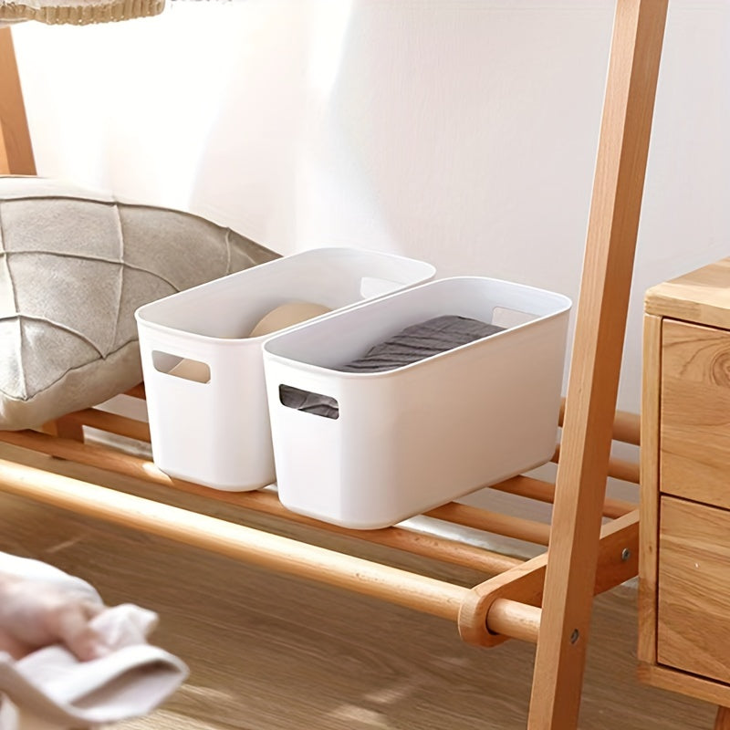 Japanese Style Desktop Storage Box Kitchen and Office Organization Basket
