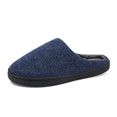 Men's Memory Foam Warm Fleece Lining House Slippers