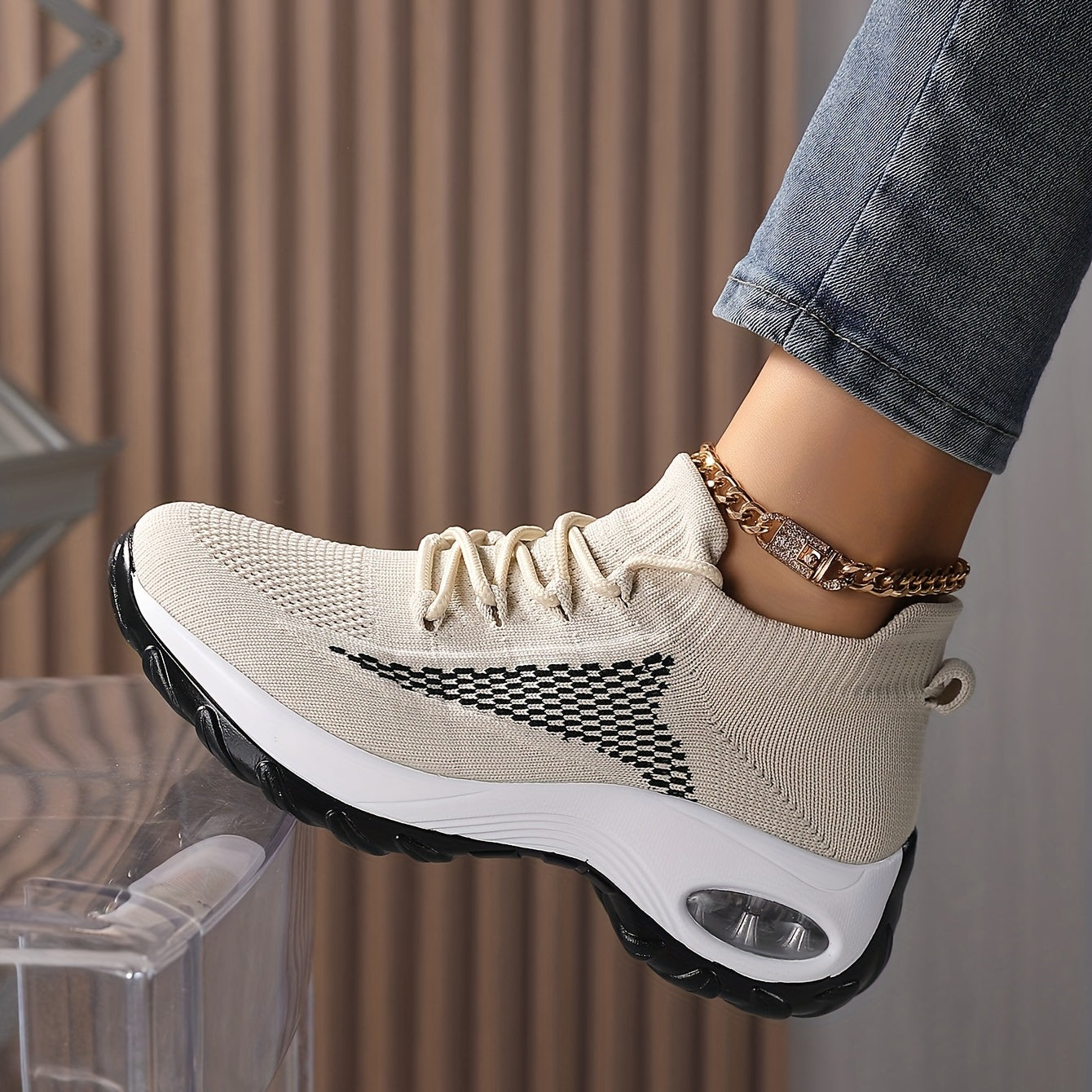 Women's Lightweight Running Shoes, Non Slip Sole, Shock Absorption