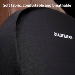 Memory Foam Car Headrest Neck Pillow Lumbar Support Set