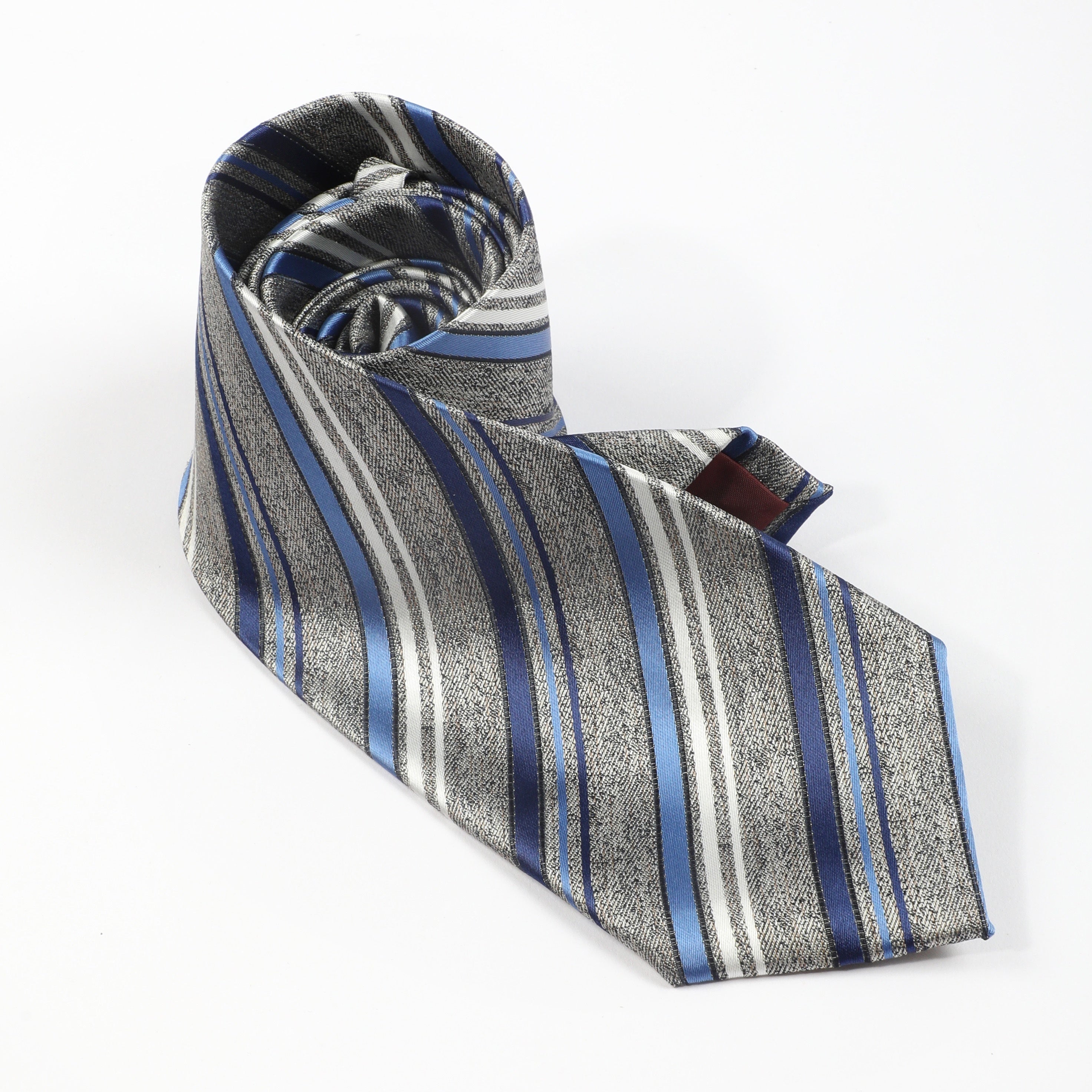 Men's Diagonal Striped Tie For Daily Outfits