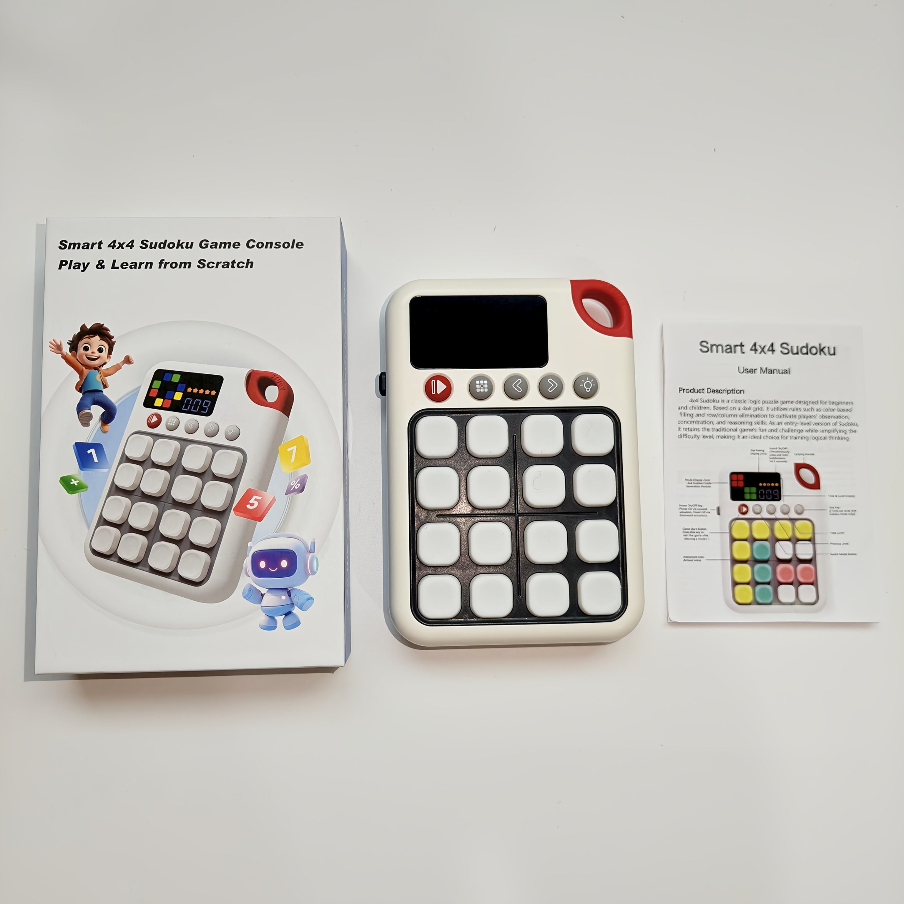 ABS Smart Sudoku Game Machine with Multiple Learning Modes