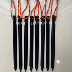 8pcs Outdoor Aluminum Tent Pegs 7.09in
