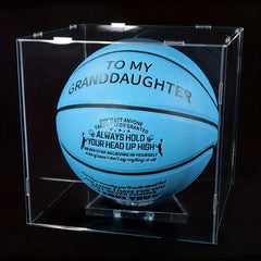 Acrylic Ball Stand Display Holder for Sports Balls Transparent