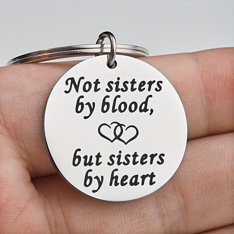 Sisters Keychain For Girls - Small Gift For Friends