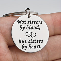 Sisters Keychain For Girls - Small Gift For Friends