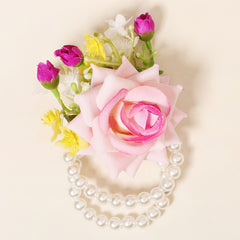 Rose Wrist Corsage Wedding Bride Wrist Flower Bridesmaids Corsages