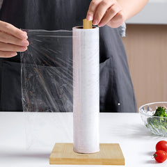 Bamboo Kitchen Paper Towel Holder Lazy Rag Storage Shelf