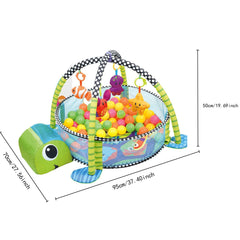 Baby Exercise Fitness Rack Diaper proof Game Mat Early Education Toy Rack