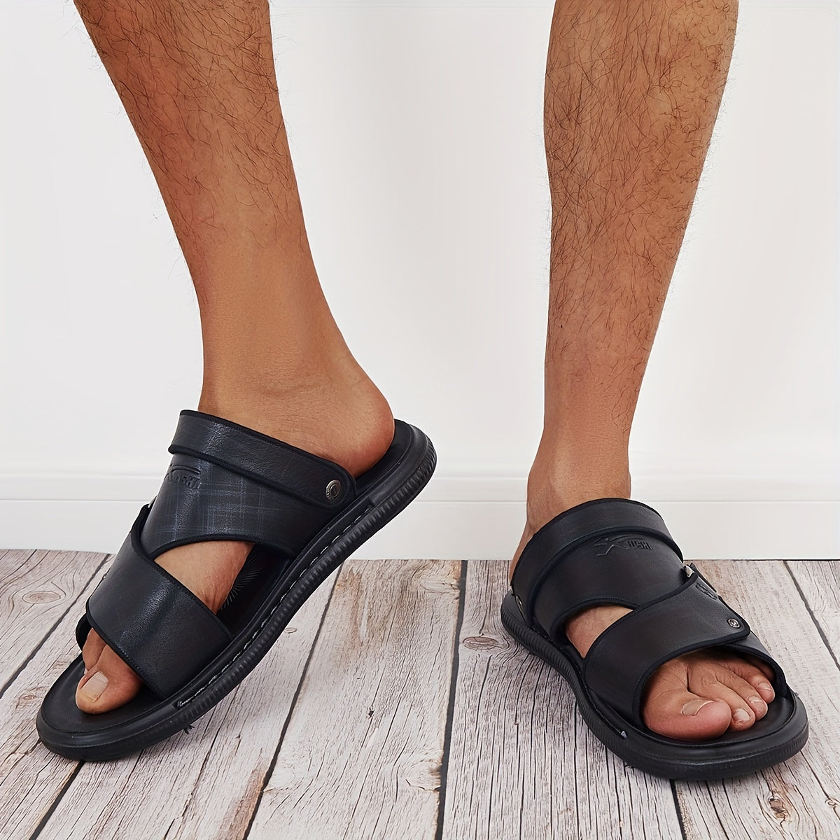 Men's Open Toe Strap Sandals Outdoor Beach Essentials