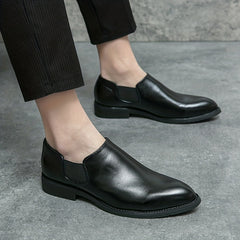 Men's Leather Slip On Formal Shoes for Business