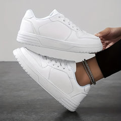 Women's Lace-up Casual Skate Shoes Platform Comfort Flats
