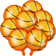 8pcs Basketball Style Balloons Party Supplies Room Decor