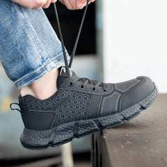 Steel Toe Anti stab Work Safety Shoes For Men Women