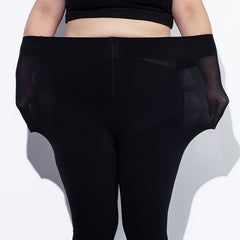 Casual Pantyhose Women's Plus Solid Stirrup High Waist