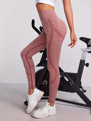 High Waist Hollow Out High Elastic Yoga Leggings