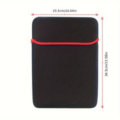 Red Laptop Liner Bag 15 inch Business Waterproof Cover Shock-resistant