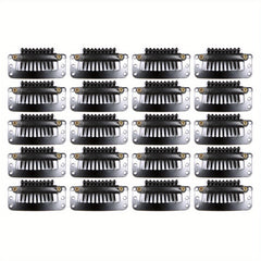 20Pcs Hairpin Hair Extension Wig Clips Metal Comb Closure Tool
