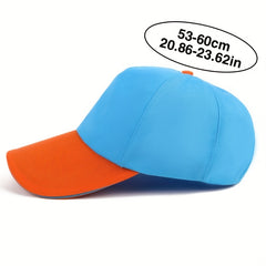 Unisex Baseball Cap Men Women Adjustable Visor Blank Hats Trucker