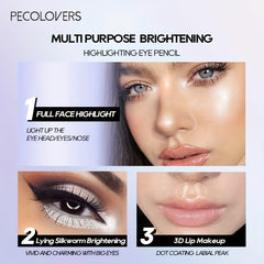 Glitter Eyeshadow Stick Matte Eye Liner Pen Makeup